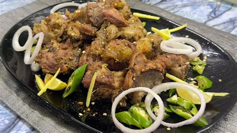 Lemon Mutton Chatkhara Boti Bakra Eid Special Recipe Mutton Starter