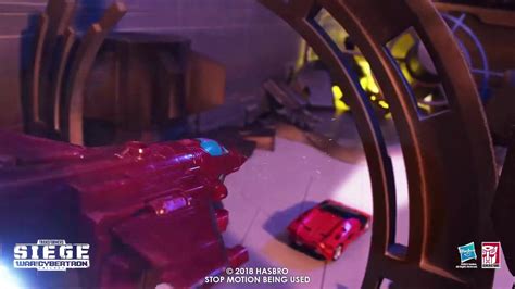 Transformers War For Cybertron Siege Hasbro Stop Motion Video