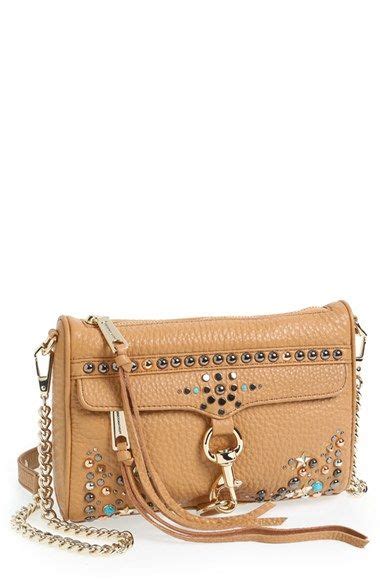 Rebecca Minkoff Mini M A C Austin Studded Crossbody Bag