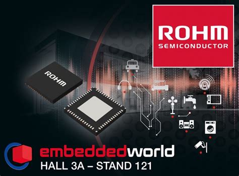 Rohm To Present Solutions For Industrial And Automotive At Embedded