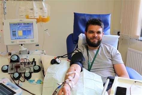 Platelet Donor Calls On Others To Join Him In The Fight Against Blood