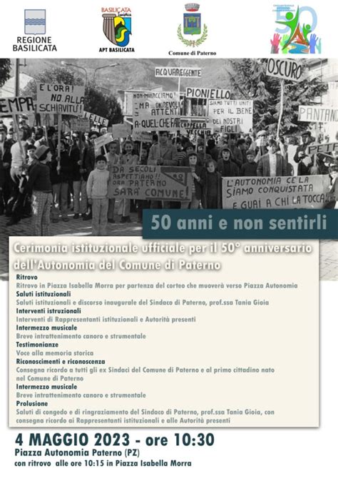 50 Anni E Non Sentirli Cerimonia Istituzionale Ufficiale Per Il 50