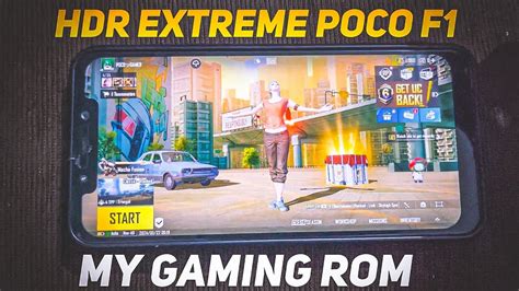 POCO F1 HDR EXTREAM GAMING ROM IN 2024 POCO F1 60 FPS CUSTOM ROM