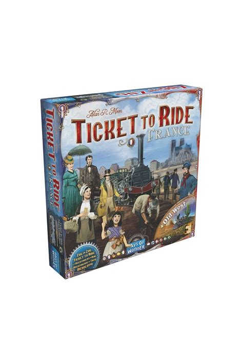 Days Of Wonder Ticket To Ride Fransa Kutu Oyunu Yurt D Ndan