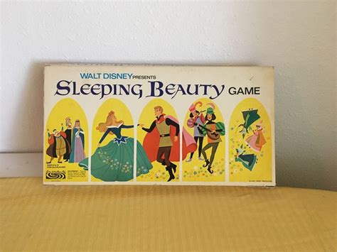 Disney Sleeping Beauty Game Vintage Game Vintage Board Game Etsy