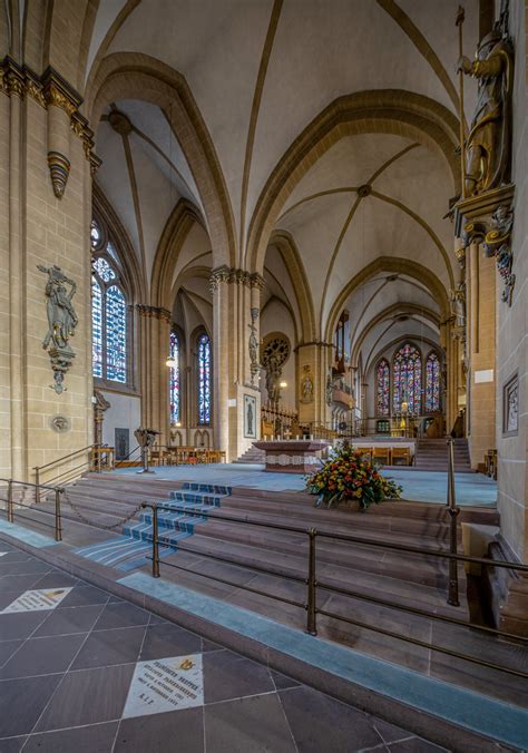 Altar Im Paderborner Dom Ulrich Cziollek Flickr