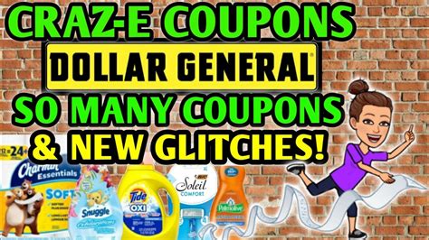 🤑new Glitches And Coupons🤑dollar General Couponing This Week 74🤑