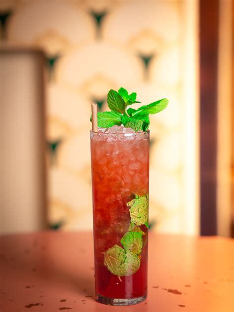 Strawberry Mojito Andros Essential Fruit Mixers