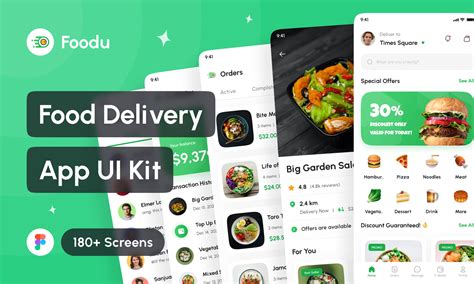 Food Delivery App Ui Kit Figma NBKomputer