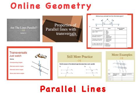 geometry parallel perpendicular lines explained
