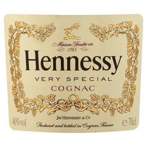 Hennessy Printable Labels