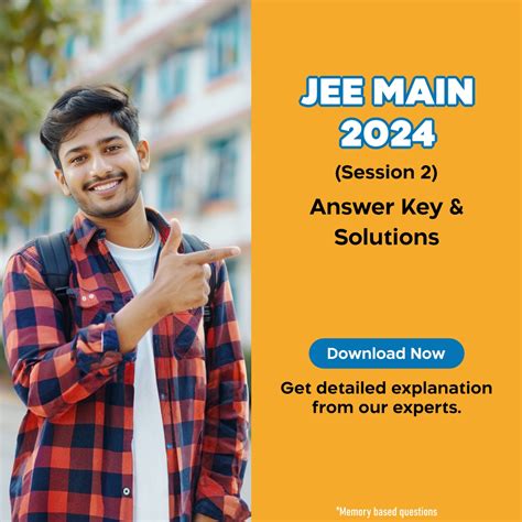 Jee Main Answer Key 2024 For Session 2 Download Jee Main 2024 Paper