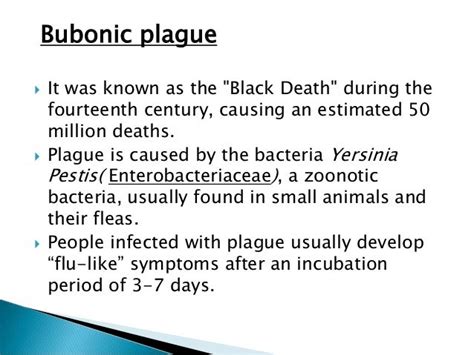 Bubonic Plague