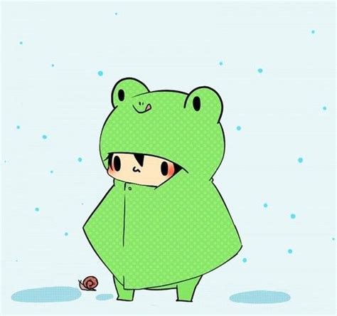 Frog Cute Kawaii Drawings Cute