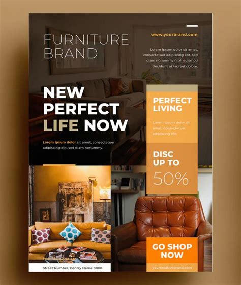 Furniture Sale Flyer Template Sale Flyer Magazine Ads Print Templates