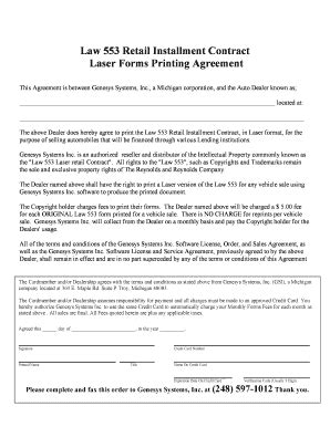 Law 553 Contract Pdf Fill Online Printable Fillable Blank PdfFiller