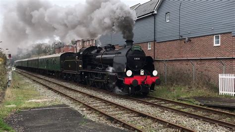 Hd Southern U Class 31806 And Br Green D6515 Loaded Mainline Test Run Dorchester 13 04 18