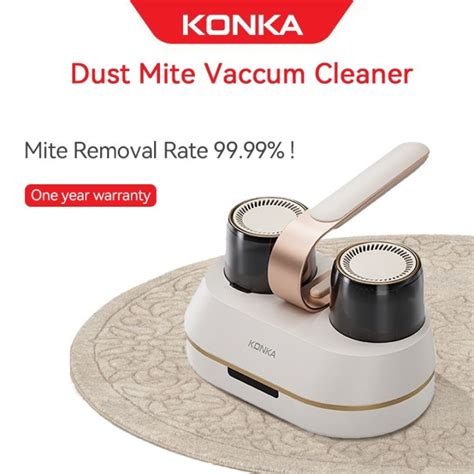 Konka Wireless Dust Mite Vacuum Cleaner Pa With Dual Vibrating Pads