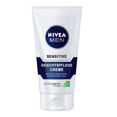 Nivea For Men Gesichtscreme Sensitiv Ml Amazon De Beauty