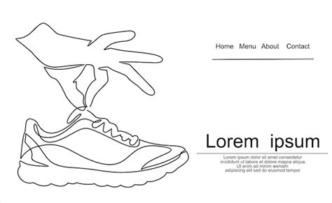 Premium Vector | Drawing of hand holding of shoe, footwear logo ...