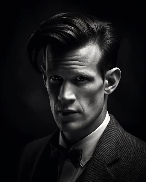 Vintage Doctor Portrait: Matt Smith In Lee Jeffries Style • PromptDen