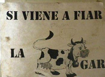 Si Viene A Fiar La Vaca Gar Letreros Para Negocios Carteles Para