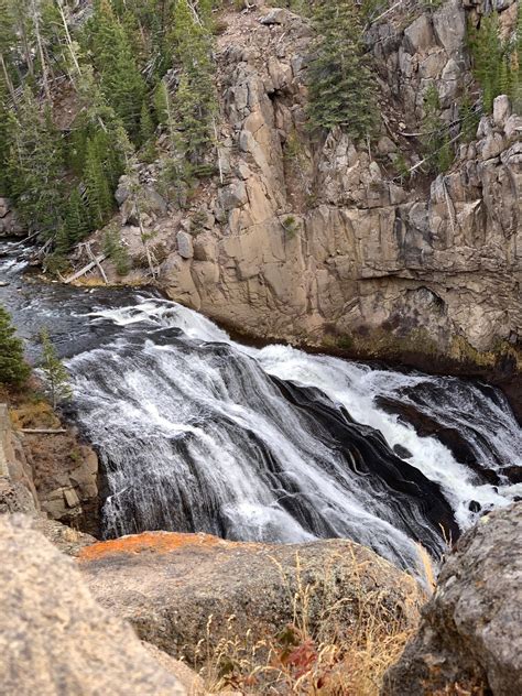 Gibbon Falls Norris Geyser Basin Yellowstone National Park Travel And