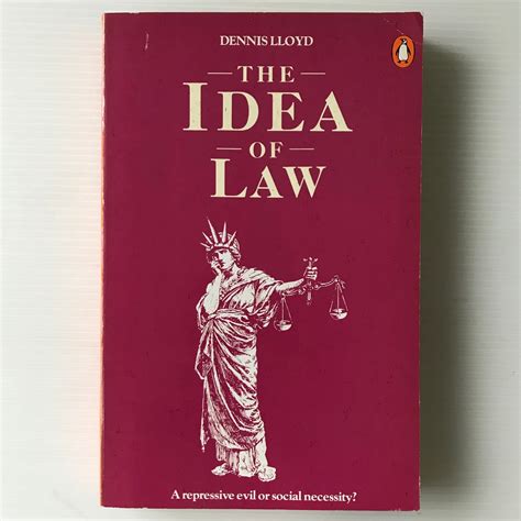 The Idea Of Law ＜penguin Law＞ Dennis Lloyd Penguin Books 古書店 リブロスムンド