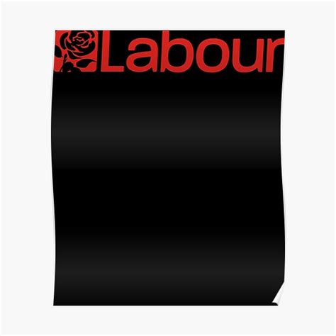 "Labour Party Logo" Poster for Sale by KirstieHadler | Redbubble