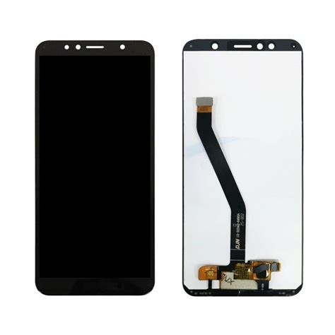 Lcd With Touch Screen For Huawei Y Black By Maxbhi