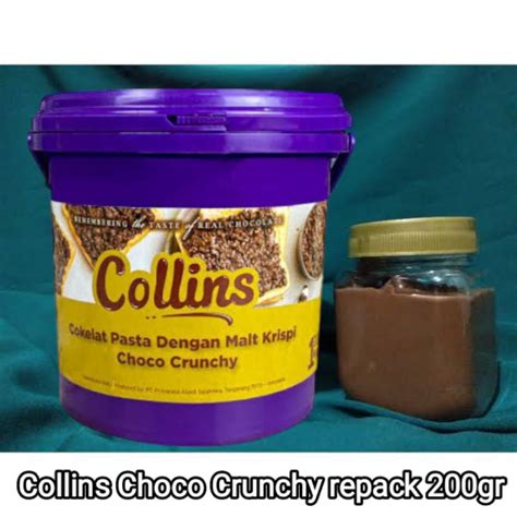 Jual Collins Choco Crunchy Repack 200 Gram Share In Jar Selai Topping