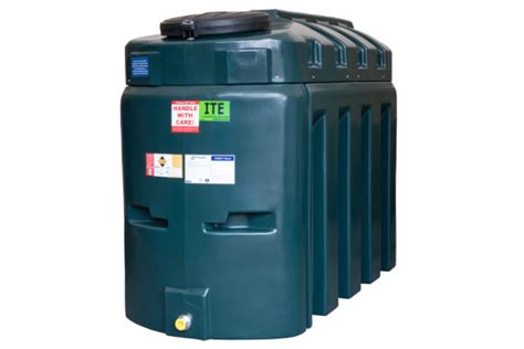 1300 Litre Bunded Heating Oil Tank Plastic Slimline Model Harlequin