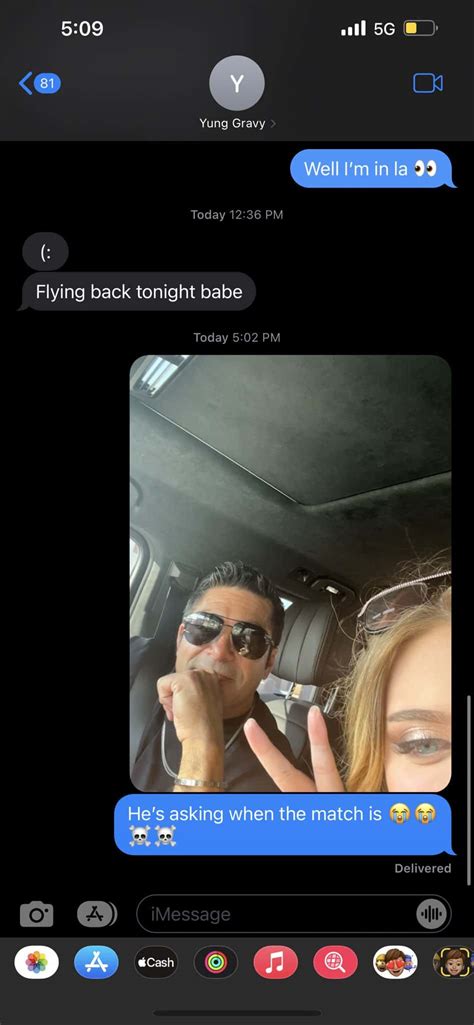 EXCLUSIVE: Leaked texts show Yung Gravy hit on Monty Lopezs GF Ava