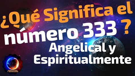 Qu Significa El Numero Significado Del N Mero