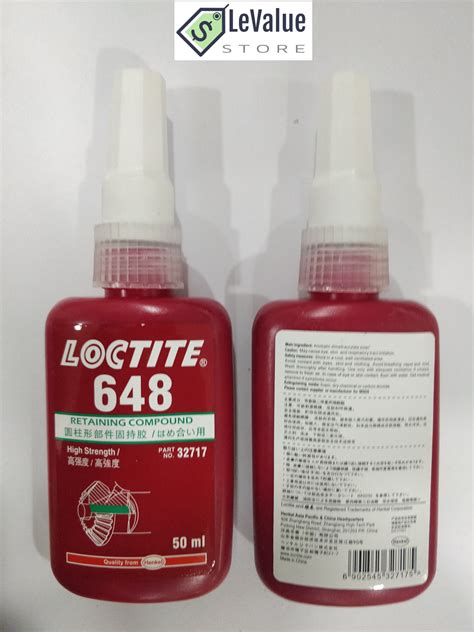 LOCTITE 648 Retaining Compound High Strength 50ml 32717