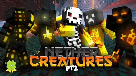 Nether Creatures 2 By The Lucky Petals Minecraft Skin Pack