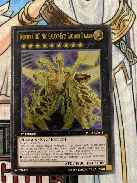 Number C Neo Galaxy Eyes Tachyon Dragon Card