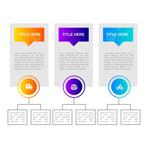 Infographic 3 Elements Vector Hd Png Images Infographic Elements