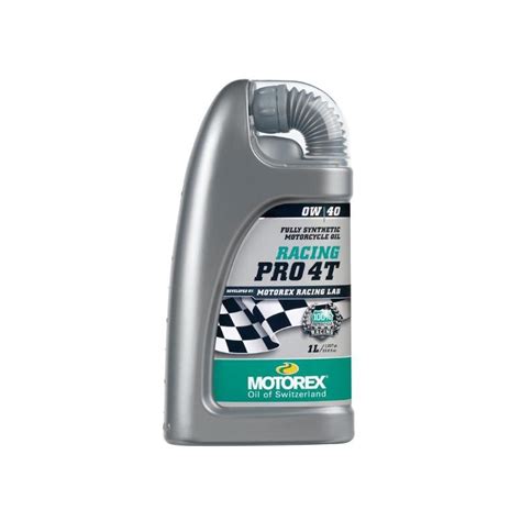 Huile Motorex RACING PRO 4 Temps 0W40 1L