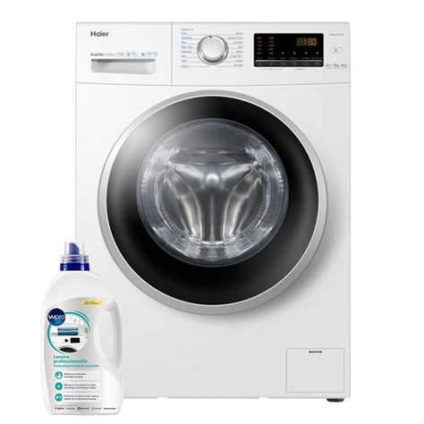 Haier lave linge frontal 10kg a 1400trs min steamplus machine à