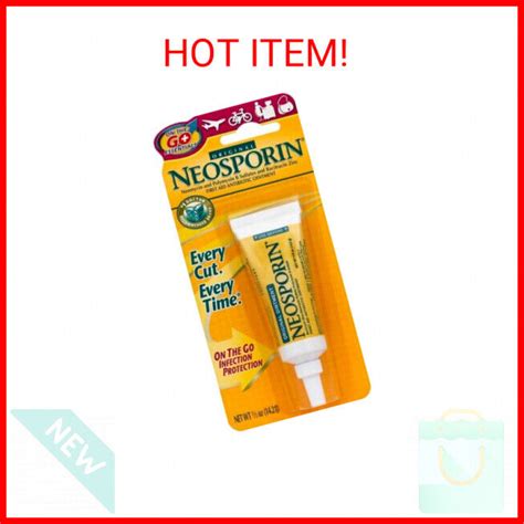 Neosporin Original First Aid Antibiotic Ointment With Bacitracin Zinc