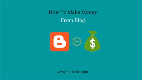 How To Start A Blog For Free And Make Money Make Money With Blog