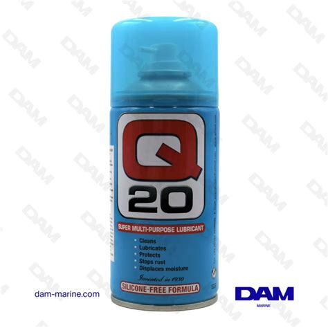 Aerosol Lubricant Q20 300ml Dam Marine