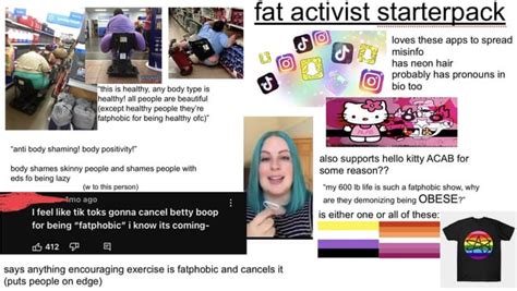 “fat Activist” Starterpack R Starterpacks