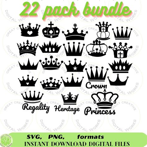 Crown Royal Svg King And Queen Crown Svg Crown Svg For Etsy