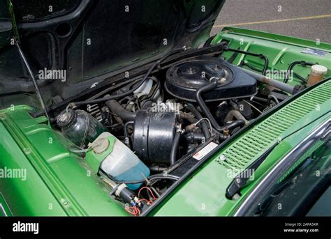 Simca French Classic Saloon Car Stock Photo Alamy