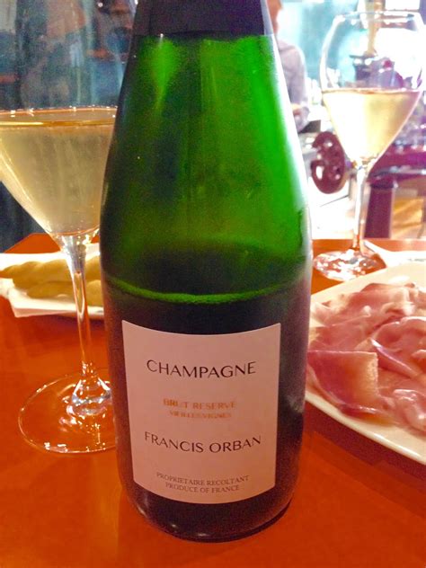 Vino Cucina Ingegneria Vino Champagne Francis Orban Brut