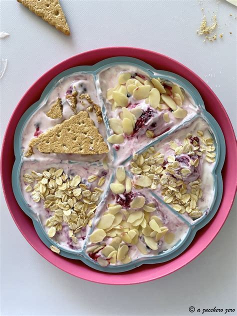 Frozen Yogurt Bark Barrette Di Yogurt Ghiacciato Frutta E A