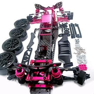 Cnc Metal Carbon Frame For Racing Sakura D Mr Rc Flat Road Drift