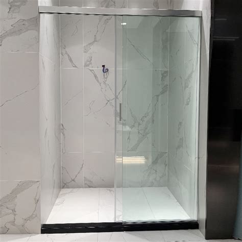 Modern Mm Frameless Sliding Shower Glass Door System Sliding